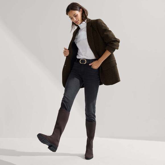 Rothy's The Tall Lug Boot - Truffle Brown Size 7.5 - Picture 3 of 3